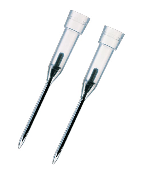 Mastertip_REG_ positive displacement pipette tips from Eppendorf to be used with Biomaster_REG_ pipettes Mastertip_REG_ from Eppendorf - optimized for accurate, contamination-free pipetting of viscous and volatile liquids