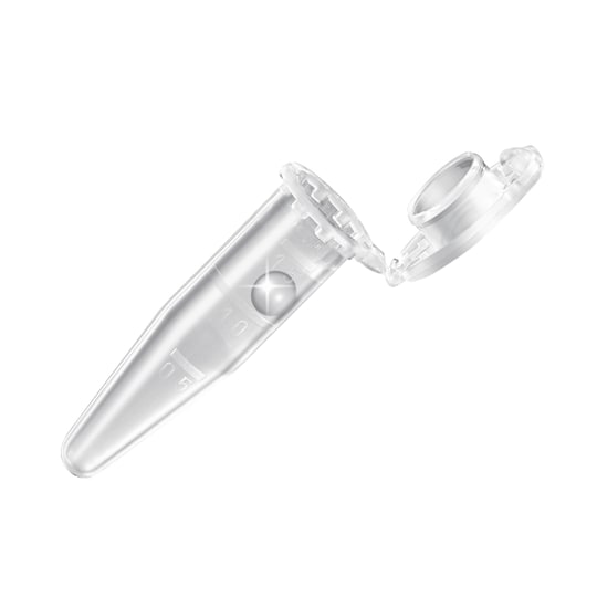 Eppendorf LoBind_REG_ tube with open lid