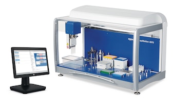 epMotion 5075l, versatile automated liquid handling workstation with PC controller