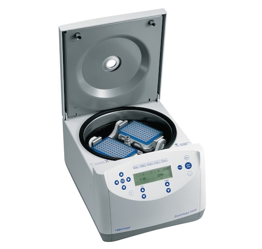 Centrifuge rotor for microplates on Centrifuge 5430