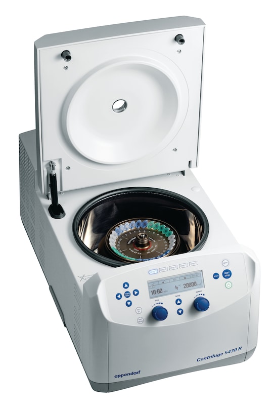 Centrifuge 5430 R: open, knobs (2)