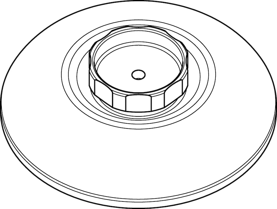 Lid for rotor F-34-6-38 Image – Lid for rotor F-34-6-38