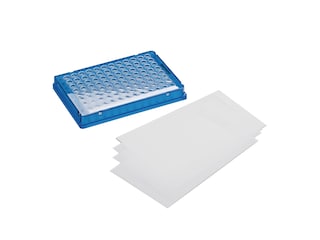  Choose heatsealing film for tight closure of PCR plates 