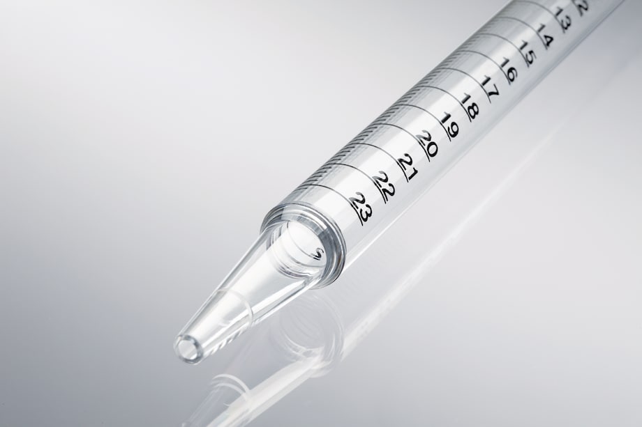 Tip end of serological pippete Tip end of serological pippete