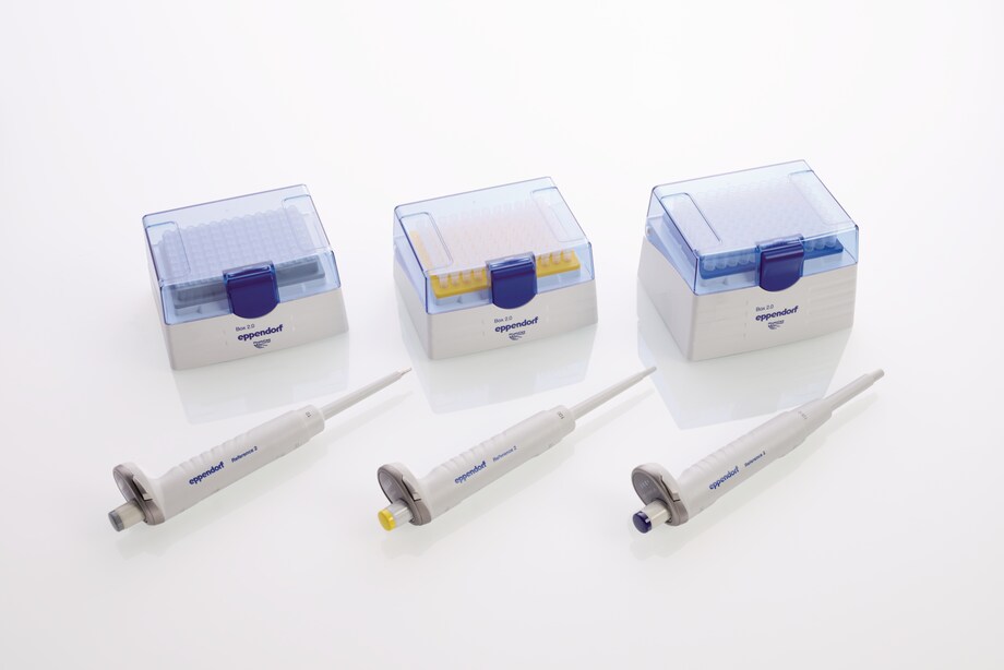 Eppendorf Reference_REG_ 2, 3-pack, Option 1: 0.5_NNBSP__NDASH__NNBSP_10 _MICRO_L, 10_NNBSP__NDASH__NNBSP_100 _MICRO_L, 100_NNBSP__NDASH__NNBSP_1,000 _MICRO_L Eppendorf Reference 2 single-channel pipettes are available as multi-pack at an attractive price