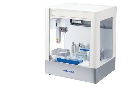 epMotion5073l liquid handler with accessories