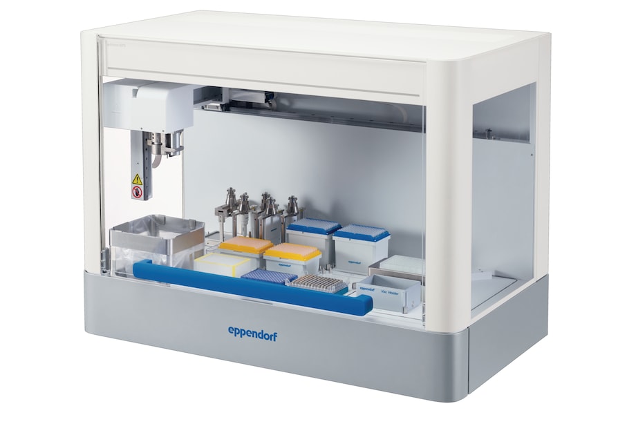 epMotion 5075vt, equipped epMotion 5075vt liquid handler with accessories