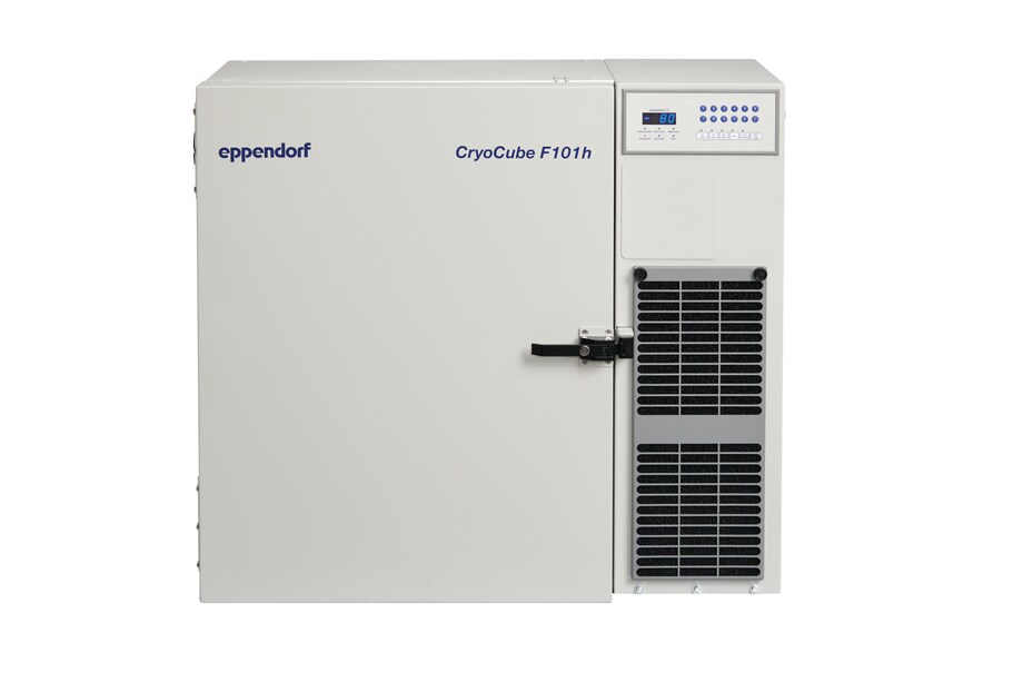 Eppendorf CryoCube F101h ULT freezer: Front view Eppendorf CryoCube_REG_ F101h ULT freezer overview