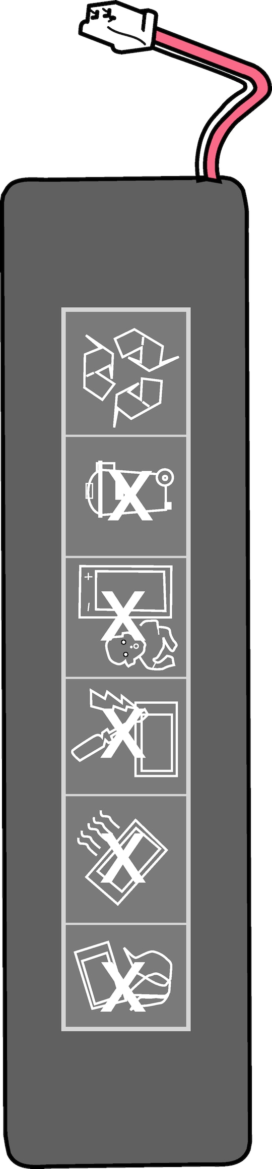 4861601000, Xplorer/Xplorer plus, Li-polymer accumulator