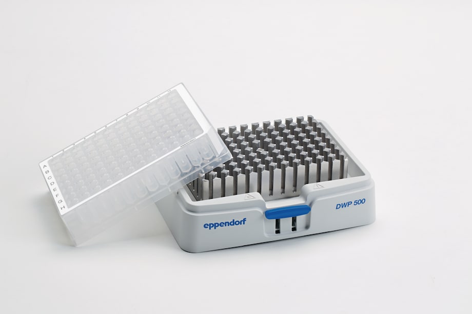 Eppendorf SmartBlock DWP 500 Eppendorf SmartBlock DWP 500 with white DWP
