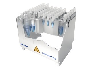 Inside view of Reservoir Rack Module PCR