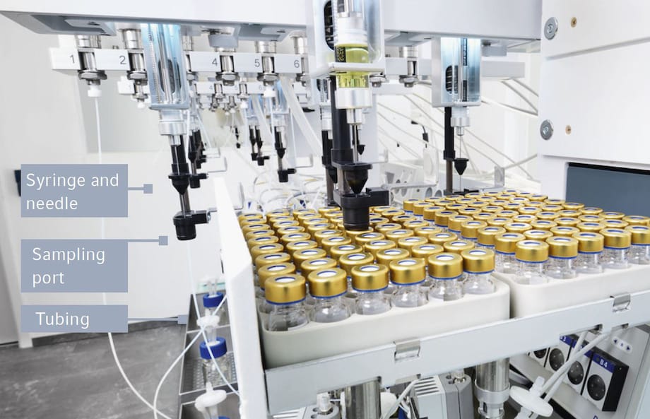 Bioprocess Autosampler sampling procedure