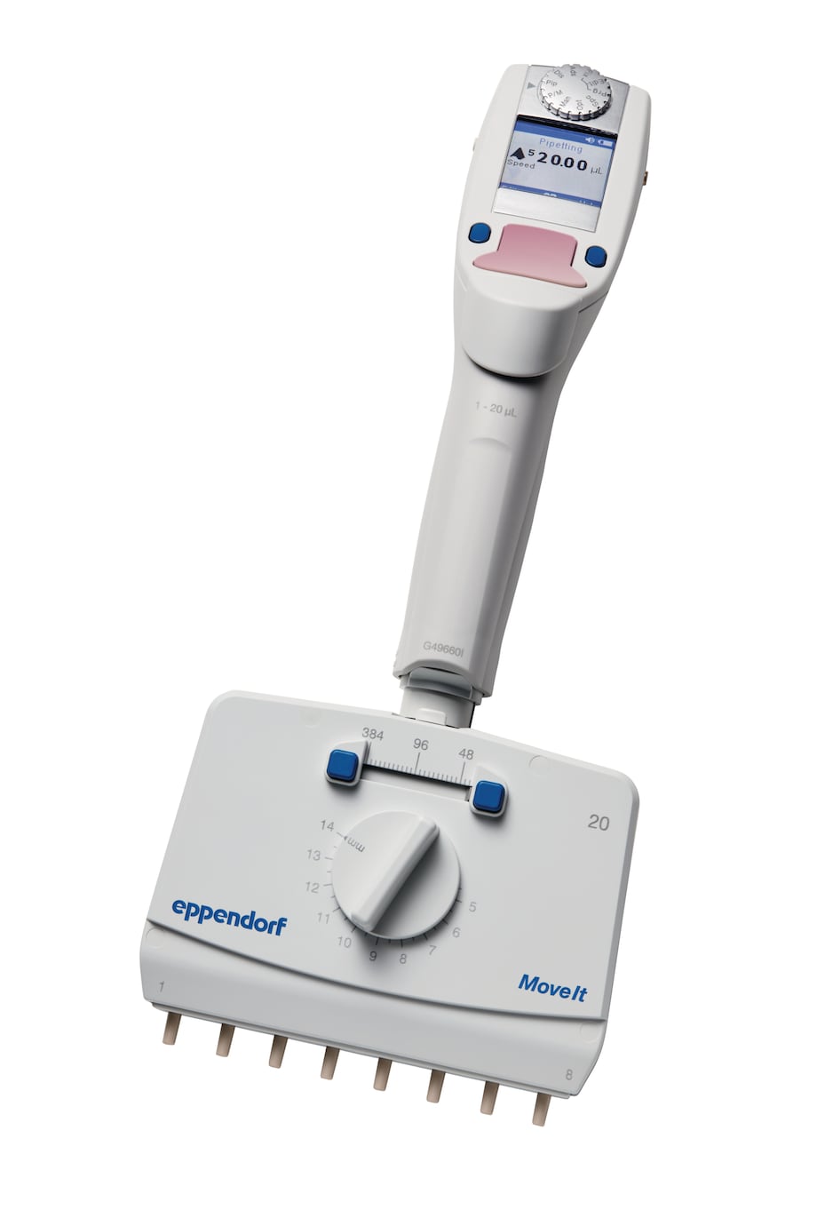 Xplorer plus 8 channels, 20µL