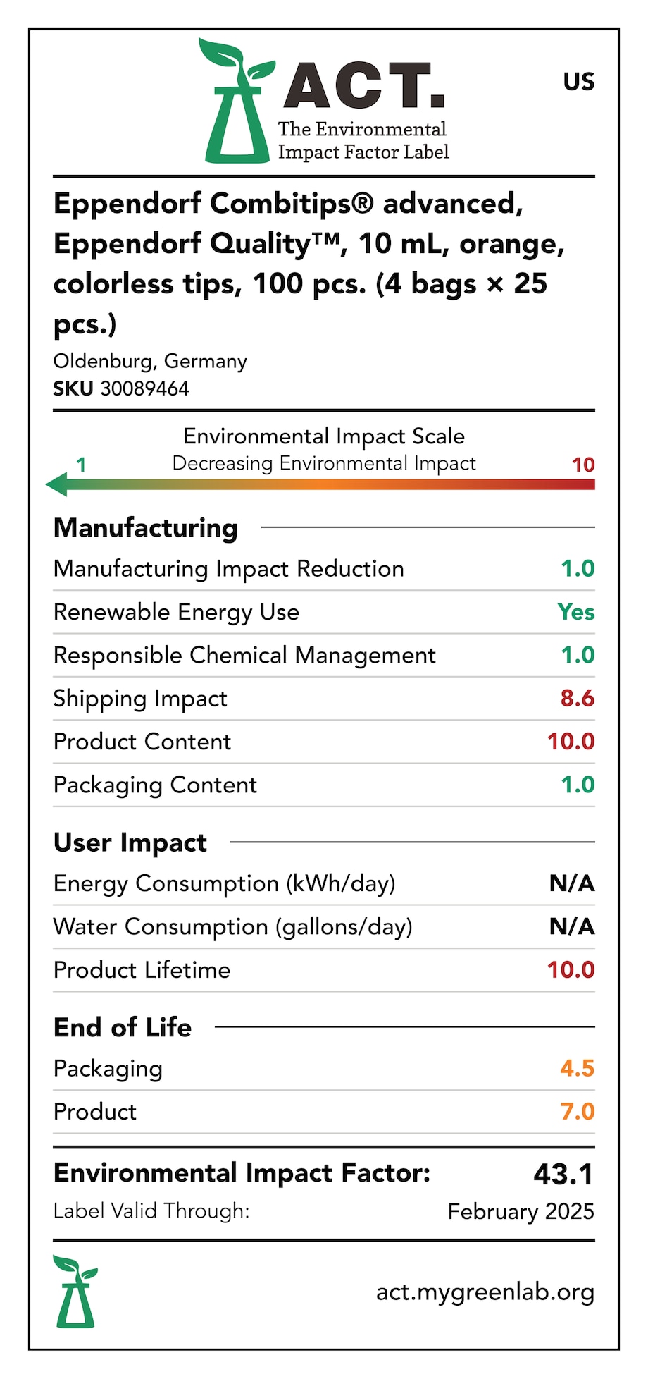 Combitips® advanced Positive Displacement Pipette Tips