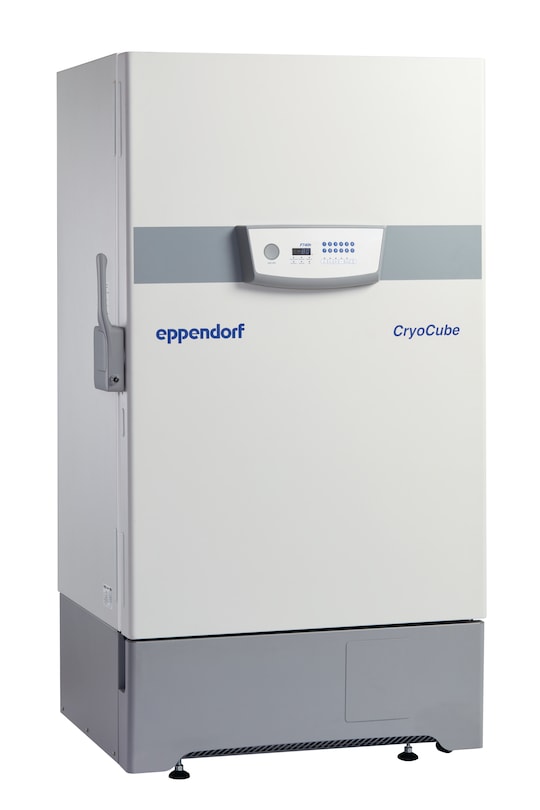 Eppendorf CryoCube_REG__F740h ULT freezer with space for up to 576 freezer boxes