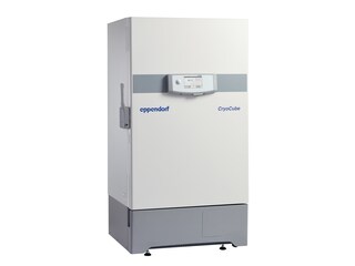 Eppendorf CryoCube_REG_ F740hi ULT freezer can store up to 576 freezer boxes