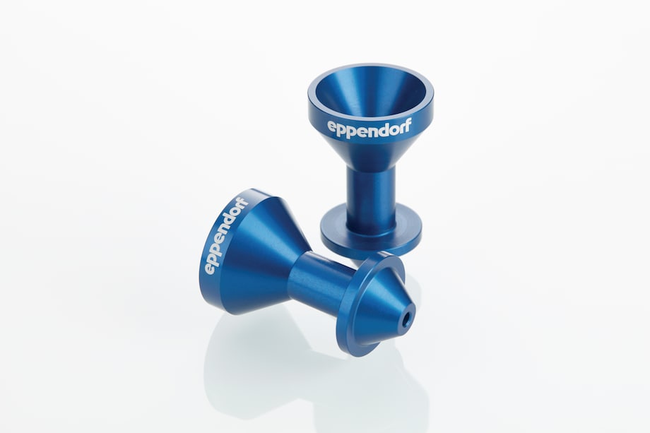 Adapter for 25 mL conical tubes to be used in Eppendorf ThermoMixer C Adapter for 25 mL conical tubes to be used in Eppendorf ThermoMixer C
