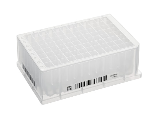 Barcoded Eppendorf DWP 2,000 _MICRO_L with SafeCode for high-throughput sample handling and longterm storage within ULT freezer