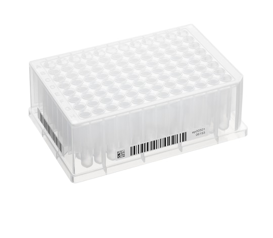 Barcoded Eppendorf DWP 1,000 µL with SafeCode for high-throughput sample handling and longterm storage within ULT freezer