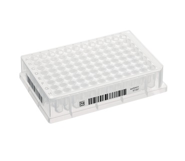 Barcoded Eppendorf DWP 500 &micro;L with SafeCode for high-throughput sample handling and longterm storage within ULT freezer