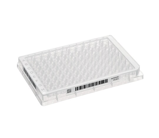 Barcoded Eppendorf MTP 96/V-PP with SafeCode for high-throughput sample handling and longterm storage within ULT freezer