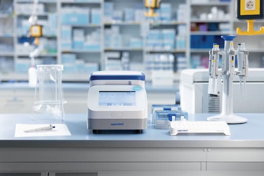 Mastercycler X40 in a PCR preparation lab