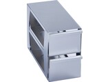 Metal drawer rack for (4.0 in/ 102 mm) storage boxes in Eppendorf ULT freezer (101 L volume) - (6001062410)