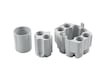 Universal centrifuge rotor adapters for conical tubes, plates and bottles