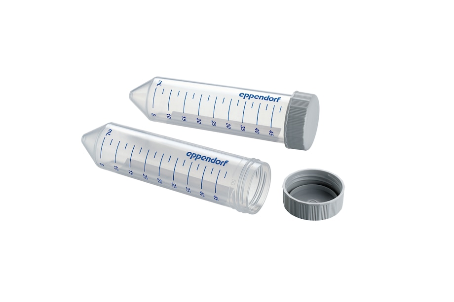 High quality 15 mL conical tubes 50 mL conical tubes displayed with lid on and lid off