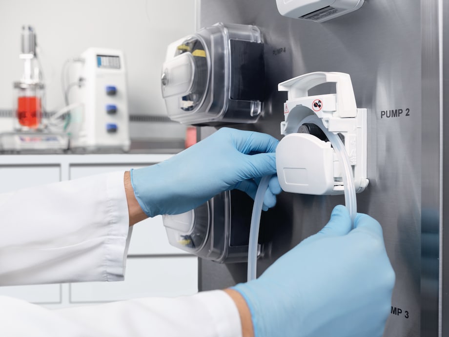 BioFlo 720 controller, pump detail