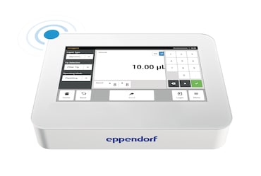 The Pipette Manager touch server acts as control panel for connected Eppendorf pipettes
