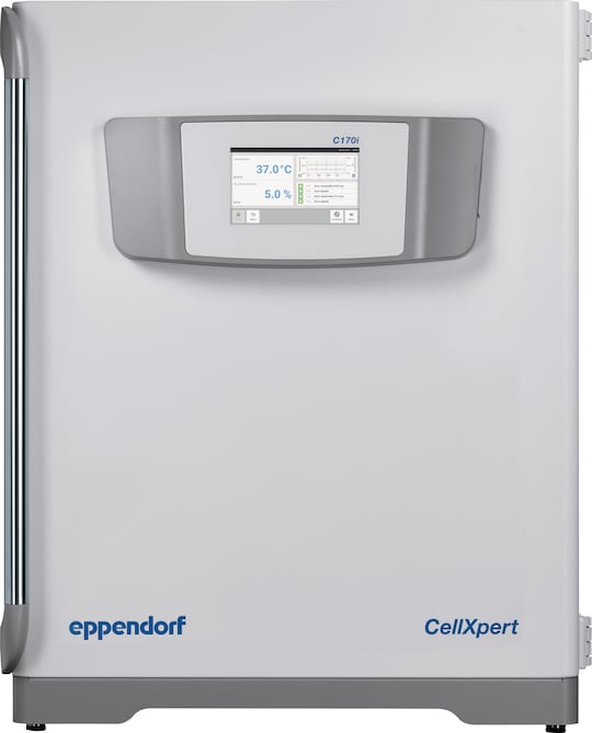 Cell culture incubator CellXpert® front view with touch interface