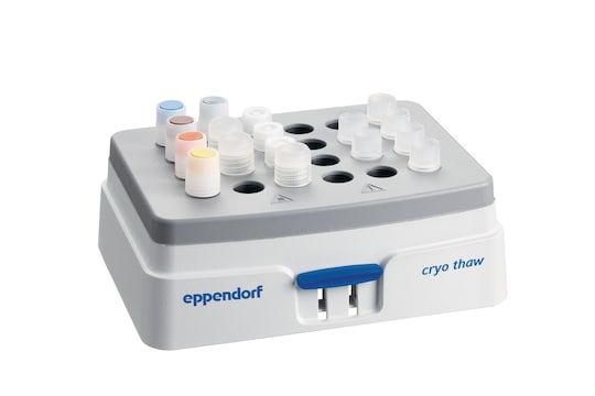 Eppendorf SmartBlock for 24 x cryo vessels with several cryovials