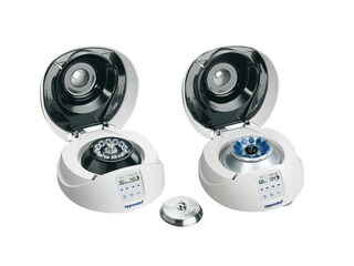 Entry-level mini centrifuges – MiniSpin_REG_ and MiniSpin_REG_ plus with open lid