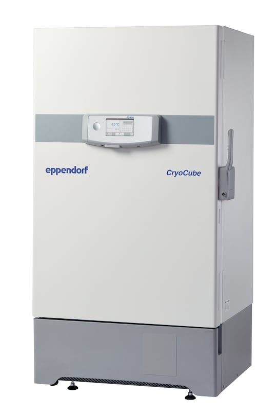 Eppendorf CryoCube® F740hi ULT freezer can store up to 576 freezer boxes