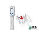 The Repeater E3x multi-dispenser pipette comes with an assortment pack of fitting Combitips® advanced tips