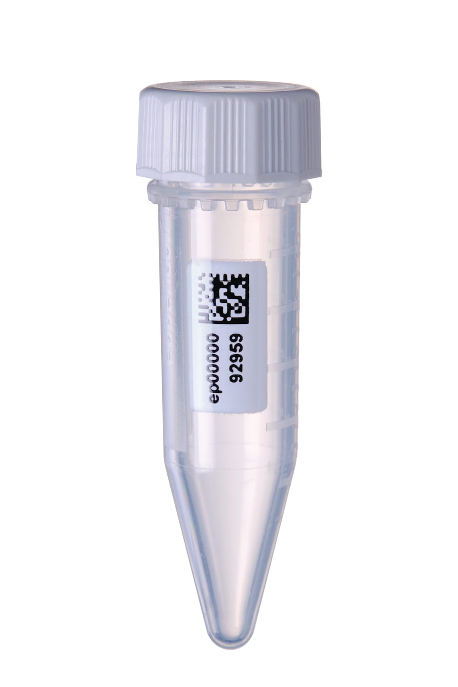 Eppendorf 5 mL conical tube with SafeCode ID
