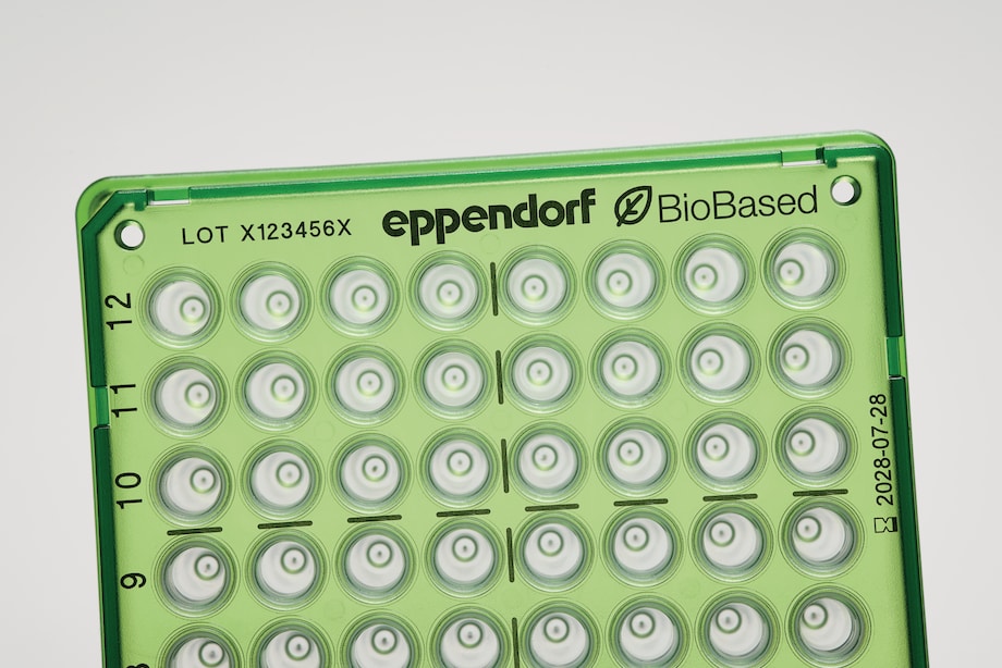 Eppendorf PCR twin.tec plate BioBased: Biobased feedstock