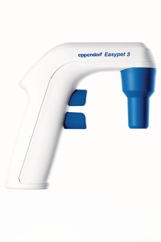 The Easypet® 3 electronic pipette controller from Eppendorf