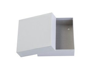 ULT Freezer_Box_(also kown as storage box) for 4" vessels, made of cardboard, with open lid
