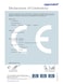 Certificate of EC Conformity Declaration – ULT freezer , CryoCube F740