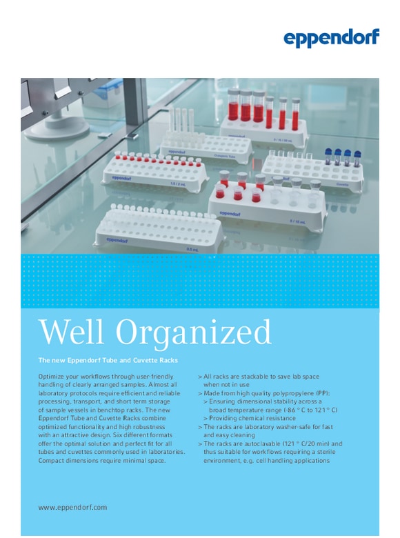 Eppendorf Tube Racks and Eppendorf Cuvette Rack