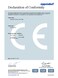 Certificate of EC Conformity Declaration – Eppendorf Top Buret