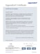 Certificat de qualité/conformité (Eppendorf) – Tubes