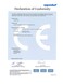 Certificate of EU Conformity Declaration – DASGIP® OD4