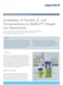 Application Note 293 – Scalability of Parallel E. coli Fermentations in BioBLU f Single-use Bioreactors