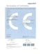 Certificado de Declaración CE de Conformidad – CryoCube F101h