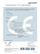 Certificate of EC Conformity Declaration – Centrifuge 5910 Ri