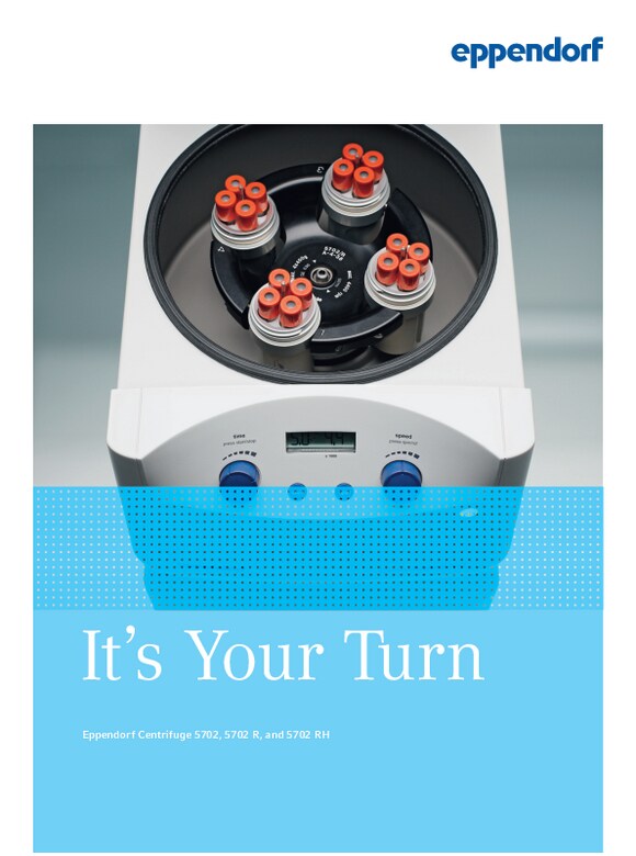 Centrifuge 5702/ 5702 R/ 5702 RH | Low-Speed Centrifuges