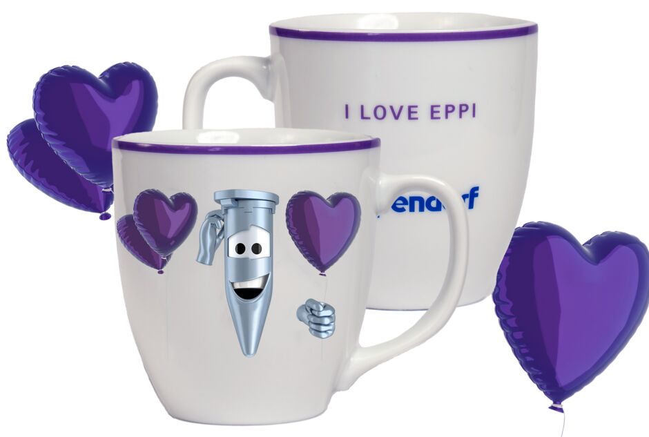 Eppi collector’s cup: “I Love Eppi”